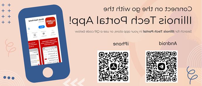 QR code images for mobile app installation